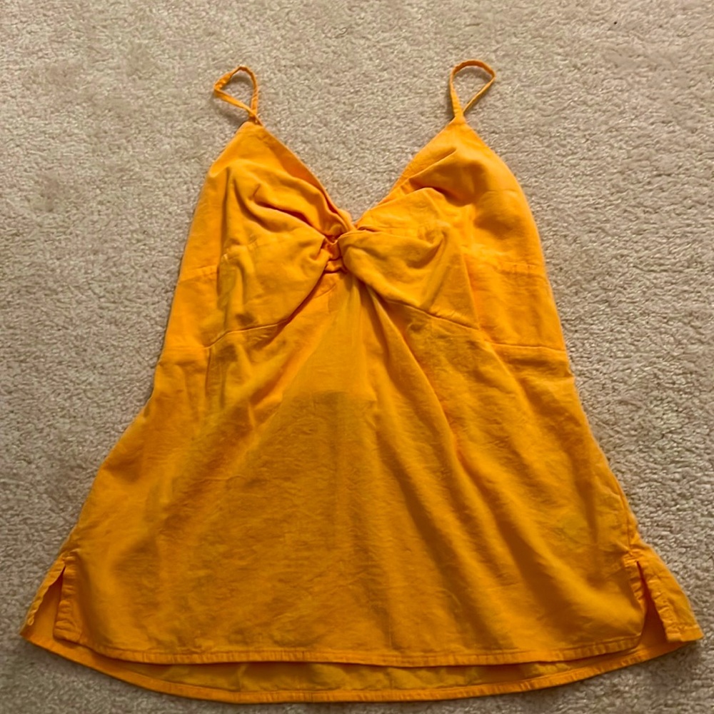 Old Navy Tangerine Twist Tank-Top